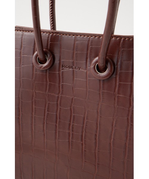 MOUSSY（マウジー）の「THIN STRAP SHOPPER バッグ（ショルダーバッグ・レディース・ブラック/パープル/ブラウン・FREE）」の17枚目の写真