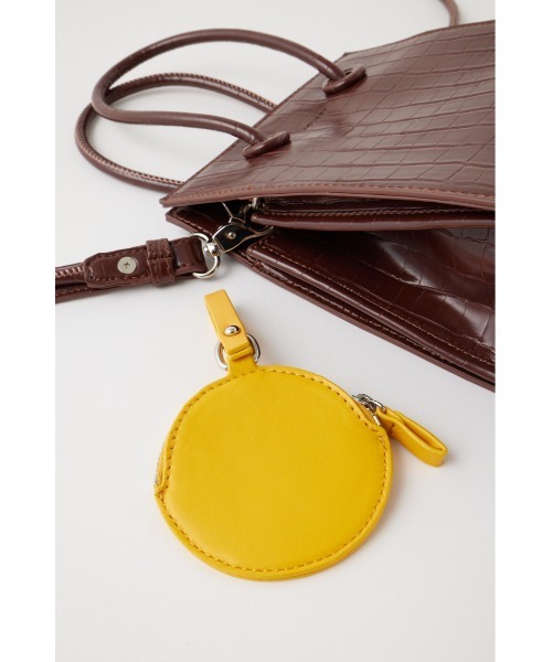 MOUSSY（マウジー）の「THIN STRAP SHOPPER バッグ（ショルダーバッグ・レディース・ブラック/パープル/ブラウン・FREE）」の20枚目の写真