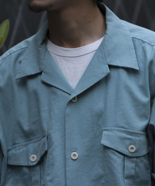 別注】<ARMY TWILL>オープンカラー シャツ ARMY TWILL（アーミーツイル）の「【ARMY TWILL/アーミーツイル