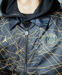 ジョーダン PSG アンセムジャケット M 刺繍ロゴ ピンク ブラック FW24 PSG ジョーダン アンセム ジャケット - ラスト ピンク