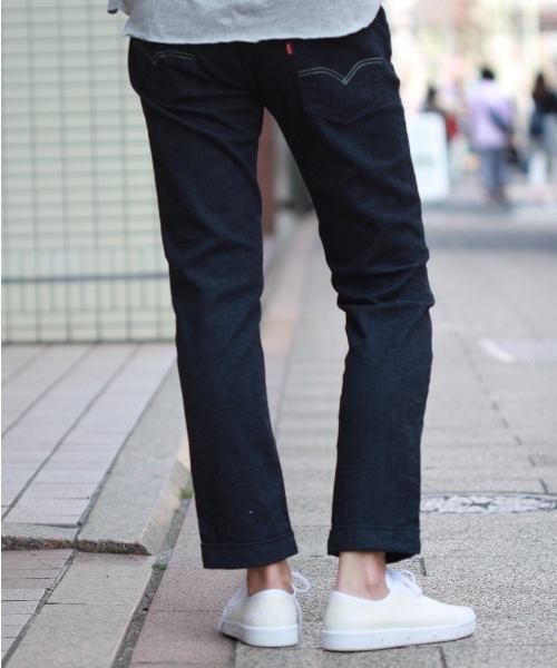 EDIFICE（エディフィス）の「◇Levis/リーバイスEX ANKLE CAFF PANTS（デニムパンツ・メンズ・ネイビー・31inch/32inch/33inch/34inch/29inch/30inch/28inch）」の18枚目の写真