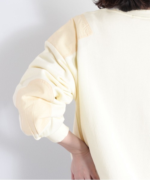 cepo（セポ）の「スナップボタン スウェットカーディガン（カーディガン/ボレロ・レディース・ネイビー/ブラウン/オフホワイト・M）」の15枚目の写真