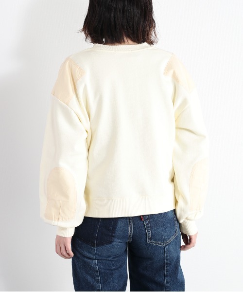 cepo（セポ）の「スナップボタン スウェットカーディガン（カーディガン/ボレロ・レディース・ネイビー/ブラウン/オフホワイト・M）」の8枚目の写真