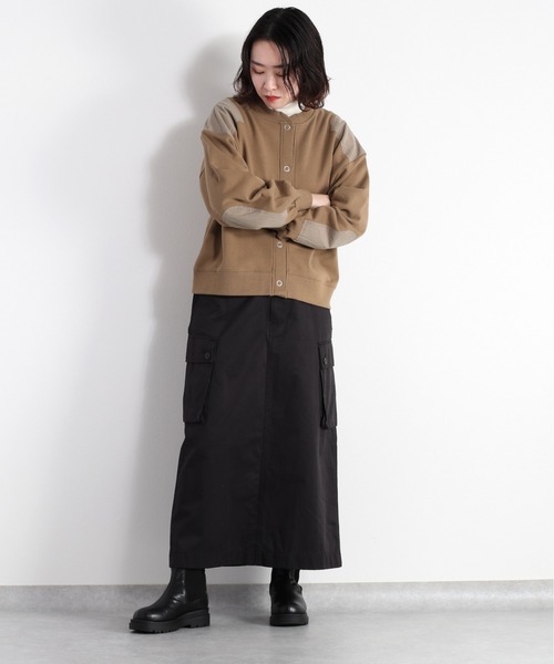 セール】スナップボタン スウェットカーディガン（カーディガン/ボレロ