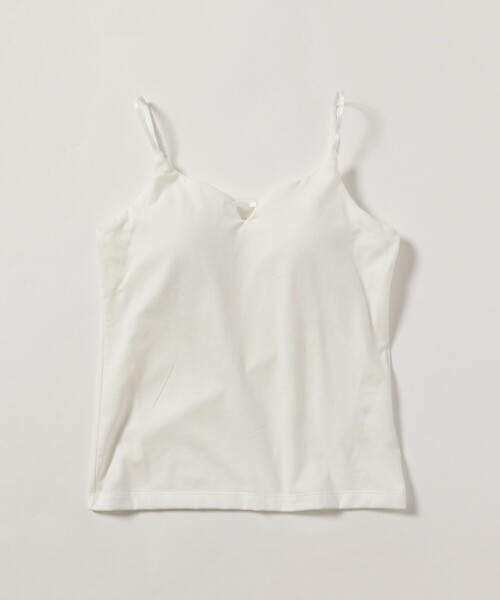 Ray BEAMS（レイビームス）の「RBS / レース レイヤード タンクトップ（Tシャツ/カットソー・レディース・ブラウン系その他3/オフホワイト/ブラック・ONE SIZE）」の9枚目の写真