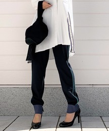 Q | リブベルトジョガーパンツ(その他パンツ)