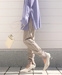 Q | リブベルトジョガーパンツ(その他パンツ)