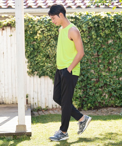 CALL&RESPONSE（コールアンドレスポンス）の「mta492-トタンリブ-タンクトップ（タンクトップ・メンズ・ブラック/ミント/ホワイト/グレイッシュベージュ/イエロー・4/2）」の18枚目の写真