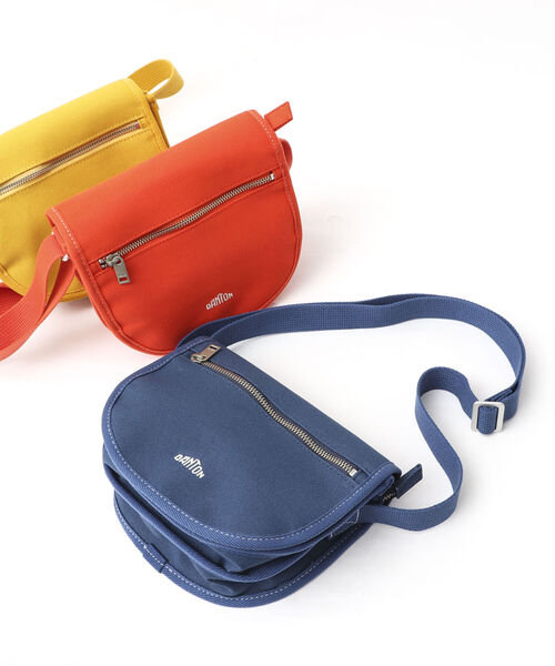 DANTON(ダントン)の「【DANTON/ダントン】COTTON SHOULDER BAG DT-H0142 LCS(ショルダーバッグ・メンズ・マスタード/インディゴブルー/レッド/グレー/ブラック/ベージュ・FREE)」の5枚目の写真