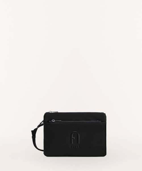 FURLA(フルラ)の「MAN URBAN CROSSBODY POUCH(ショルダーバッグ・メンズ・ブラック・ONE SIZE)」の5枚目の写真