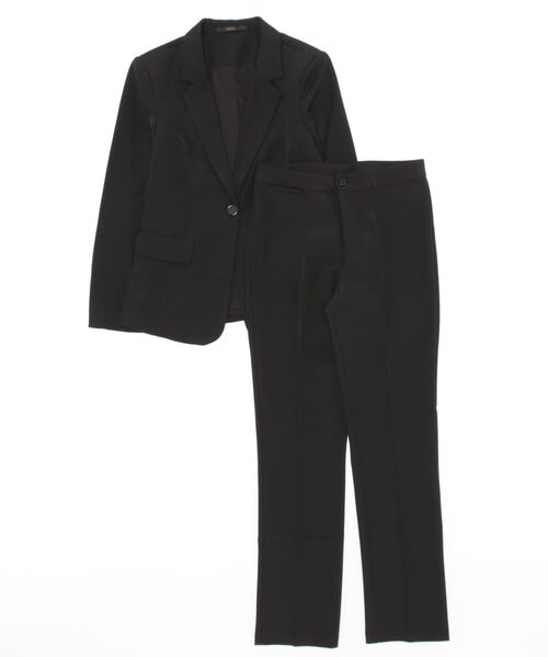 Ritzy（リッツィー）の「シングルボタンテーラードジャケット+パンツ　2点セット（セットアップ・レディース・ブラック/ネイビー・M/L/XL）」の19枚目の写真
