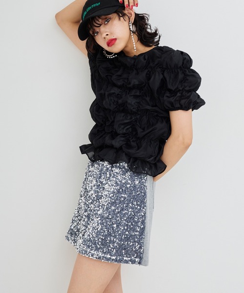 【Narcissus】スパンコールスカート