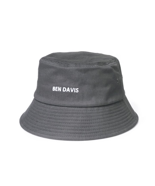 BEN DAVIS(ベンデイビス)の「《BEN DAVIS》TWILL UV HAT(ハット・メンズ・チャコールグレー/オフホワイト/ブラック/ベージュ・FREE)」の6枚目の写真