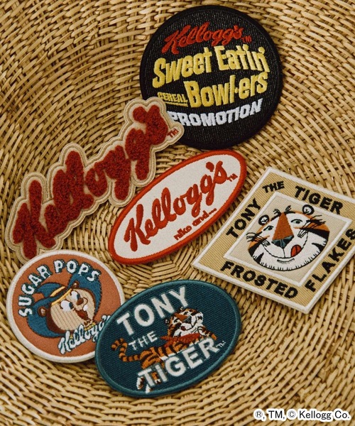 niko and（ニコアンド）の「【Kellogg's(ケロッグ)】コラボワッペン