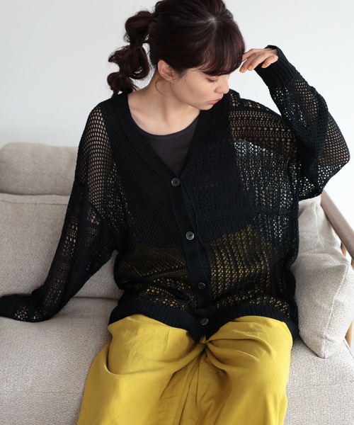 niko and...(ニコアンド)の「スーピマ2WAYタンクトップ(タンクトップ・レディース・アイボリー/オフホワイト/グリーン/チャコール/オレンジ/ラベンダー/ライトベージュ/セージグリーン/イエロー/モカ/ライトグリーン・SMALL/LARGE/MEDIUM)」の17枚目の写真