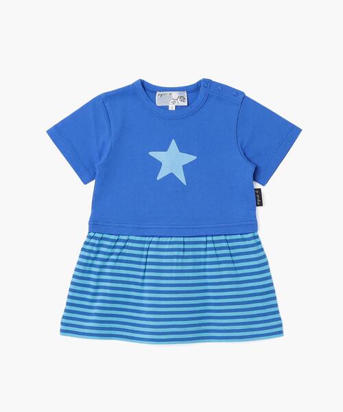 【セール】S009 L ROBE ベビー ワンピース（ワンピース）｜agnes b.（アニエスベー）