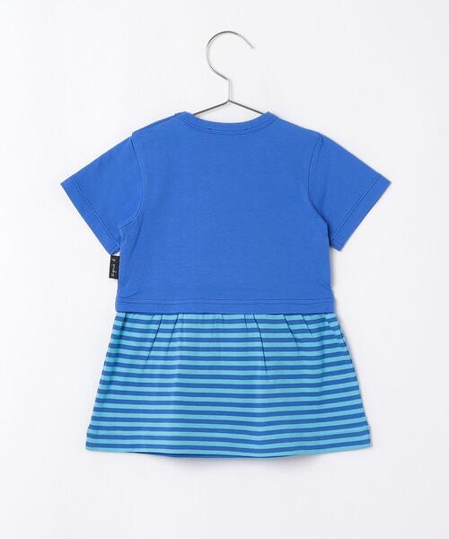 agnes b.（アニエスベー）の「S009 L ROBE ベビー ワンピース（ワンピース・キッズ・ブルー系その他・1YEAR/18M/2YEAR）」の2枚目の写真