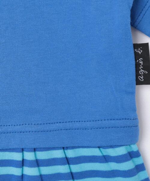 agnes b.（アニエスベー）の「S009 L ROBE ベビー ワンピース（ワンピース・キッズ・ブルー系その他・1YEAR/18M/2YEAR）」の3枚目の写真