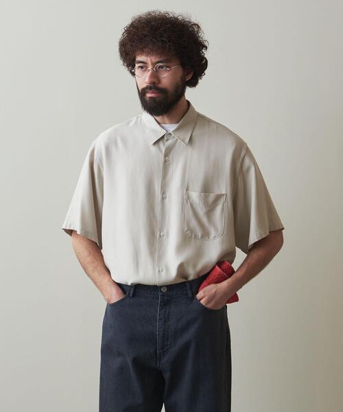 トップス Steven Alan TWILL REGULAR COLLAR SHIRT S ReverseSeamCharcTwill-4.jpg?v=