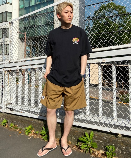 SANTA CRUZ(サンタクルーズ)の「【ムラサキスポーツ別注】SANTACRUZ/サンタクルーズ バックプリント クルーネックTシャツ/スクリ―ミングハンド 半袖Tシャツ MEEK OG SLASHER HAND S/S TEE 502232402(Tシャツ/カットソー・メンズ・ブラック/ホワイト/オレンジ・L/XL/M)」の9枚目の写真