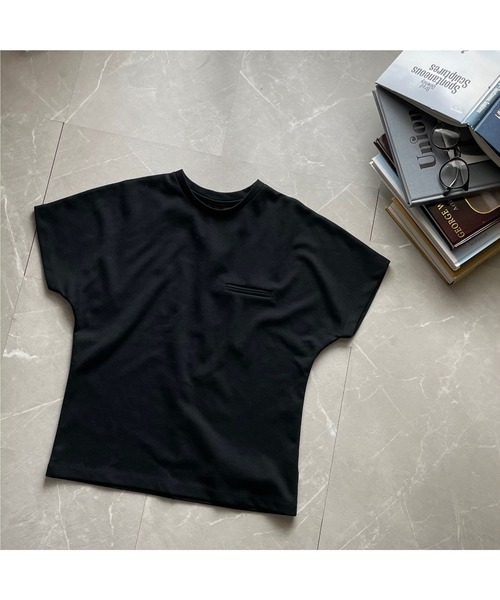 OWLLIDA apartment.(オルリダアパートメント)の「シンプルTシャツ(Tシャツ/カットソー・レディース・ホワイト/ブラック・FREE)」の8枚目の写真