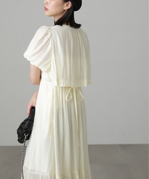 FREE'S MART | 【Sシリーズ対応】◆カシュクール半袖ティアードワンピース(ワンピース)