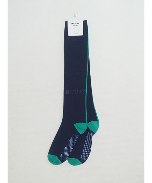 韓国ゴルフウエア バックラインハイソックス（ソックス/靴下