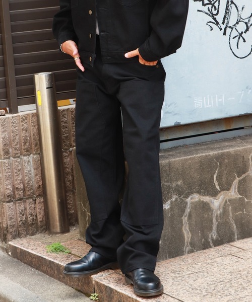 PRISON BLUES/プリズンブルース Double Knee Rigid Work Jeans