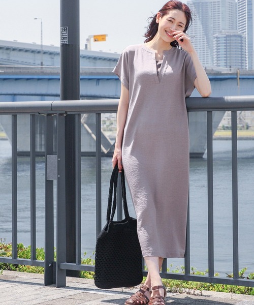 Honeys（ハニーズ）の「キーネックワンピース（ワンピース）」 - WEAR