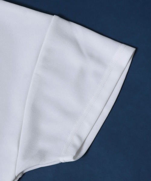 ANPAS(アンパス)の「Cool & Dry Amunzen Dolman Sleeve T-Shirt/接触冷感 吸水速乾 梨地 ドルマンスリーブ ビッグシルエット Tシャツ(Tシャツ/カットソー・メンズ・ブルー/グリーン/ホワイト/ブラック・LL/L/M)」の10枚目の写真