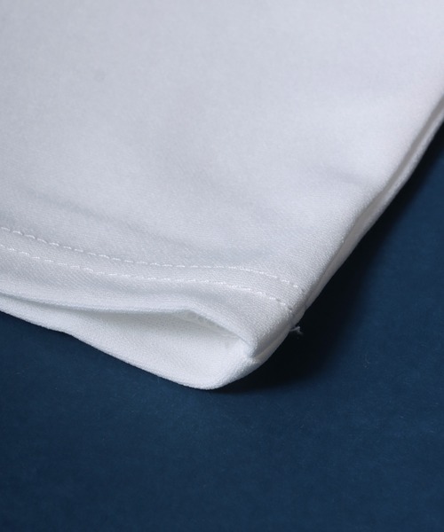 ANPAS(アンパス)の「Cool & Dry Amunzen Dolman Sleeve T-Shirt/接触冷感 吸水速乾 梨地 ドルマンスリーブ ビッグシルエット Tシャツ(Tシャツ/カットソー・メンズ・ブルー/グリーン/ホワイト/ブラック・LL/L/M)」の11枚目の写真