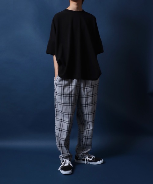 ANPAS(アンパス)の「Cool & Dry Amunzen Dolman Sleeve T-Shirt/接触冷感 吸水速乾 梨地 ドルマンスリーブ ビッグシルエット Tシャツ(Tシャツ/カットソー・メンズ・ブルー/グリーン/ホワイト/ブラック・LL/L/M)」の19枚目の写真