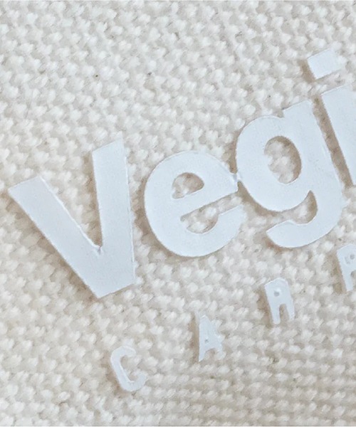 VegieBAG（ベジバッグ）の「VegieBAG ベジバッグ 2WAY キャンバストートバッグ SQUARE（トートバッグ・メンズ・ブラック/キナリ・FREE）」の5枚目の写真