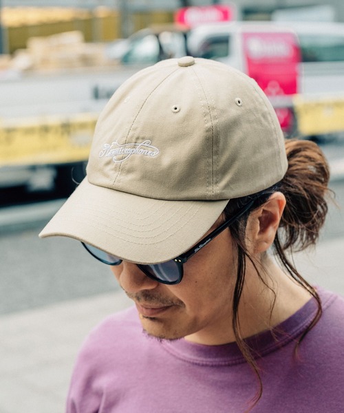 NineMicrophones（ナインマイクロフォンズ）の「LOW CAP-Comrade-（キャップ・メンズ・ブラック/ベージュ/ネイビー・FREE）」の2枚目の写真