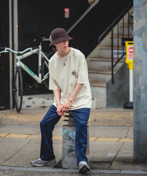 SIDEWAY STANCE(サイドウェイスタンス)の「【SIDEWAY STANCE】オリジナル グラフィック プリント ピグメント加工 半袖Tシャツ(Tシャツ/カットソー・メンズ・ホワイト系その他/ホワイト/オレンジ/ブラック系その他/ネイビー/ブラック/カーキ/ミント/ピンク/ブラック系その他2/ブルー/ホワイト系その他2・LARGE/X-LARGE/MEDIUM)」の14枚目の写真