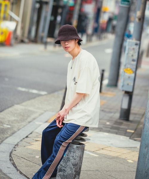 SIDEWAY STANCE(サイドウェイスタンス)の「【SIDEWAY STANCE】オリジナル グラフィック プリント ピグメント加工 半袖Tシャツ(Tシャツ/カットソー・メンズ・ホワイト系その他/ホワイト/オレンジ/ブラック系その他/ネイビー/ブラック/カーキ/ミント/ピンク/ブラック系その他2/ブルー/ホワイト系その他2・LARGE/X-LARGE/MEDIUM)」の16枚目の写真