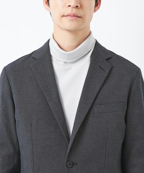 green label relaxing（グリーンレーベルリラクシング）の「フルフラン ナロー ジャケット -ウォッシャブル・ストレッチ・防シワ-（テーラードジャケット・メンズ・ネイビー/オリーブ/ブラック/ダークグレー・XS/S/M/L/XL）」の10枚目の写真