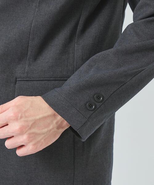 green label relaxing（グリーンレーベルリラクシング）の「フルフラン ナロー ジャケット -ウォッシャブル・ストレッチ・防シワ-（テーラードジャケット・メンズ・ネイビー/オリーブ/ブラック/ダークグレー・XS/S/M/L/XL）」の11枚目の写真