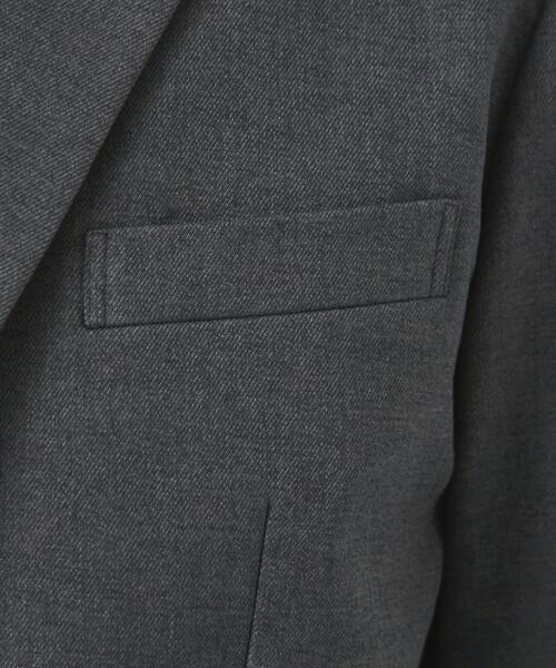 green label relaxing（グリーンレーベルリラクシング）の「フルフラン ナロー ジャケット -ウォッシャブル・ストレッチ・防シワ-（テーラードジャケット・メンズ・ネイビー/オリーブ/ブラック/ダークグレー・XS/S/M/L/XL）」の14枚目の写真