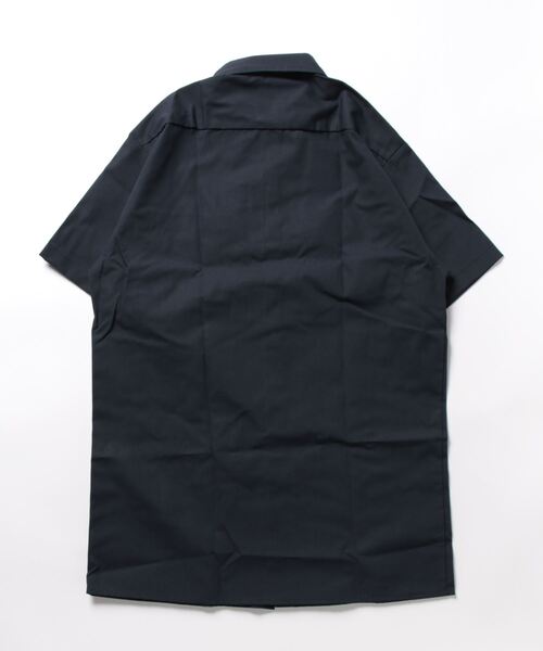 BIG BILL(ビッグビル)の「【BIG BILL】(UN)POPLIN S/S INDUSTRIAL WORK SHIRT(シャツ/ブラウス・メンズ・ミント/サックスブルー/グレー/ネイビー/タン/レッド・MEDIUM/LARGE)」の7枚目の写真