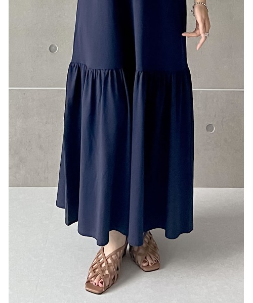 セール】[低身長/高身長サイズ有]コットンノースリーブ