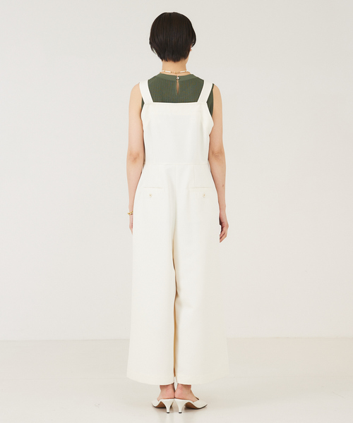 qualite（カリテ）の「ドライチノオールインワン（つなぎ/オールインワン・レディース・ブラック/アイボリー・フリー）」の8枚目の写真