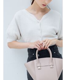 MERCURYDUO | 2WAYキーネックミニシャギーコンパクトカーディガン(カーディガン/ボレロ)