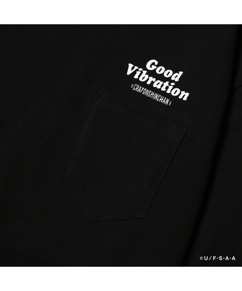 RUDIE'S(ルーディーズ)の「RUDIE'SxCRAYON SHINCHAN MOSH PKT TEE / ルーディーズ クレヨンしんちゃん モッシュ ポケット Tシャツ(Tシャツ/カットソー・メンズ・ブラック/ホワイト・S/L/XL/M)」の8枚目の写真