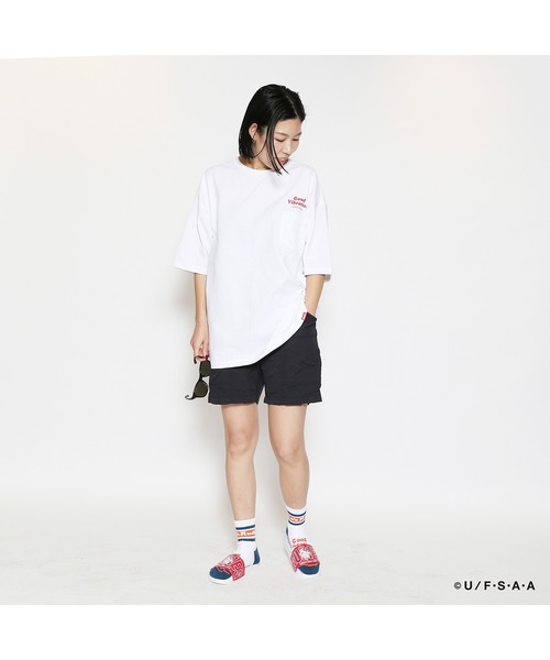 RUDIE'S(ルーディーズ)の「RUDIE'SxCRAYON SHINCHAN MOSH PKT TEE / ルーディーズ クレヨンしんちゃん モッシュ ポケット Tシャツ(Tシャツ/カットソー・メンズ・ブラック/ホワイト・S/L/XL/M)」の18枚目の写真