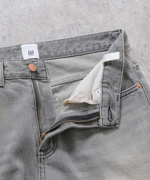 JOINT WORKS（ジョイントワークス）の「ウォッシュ ワイドデニムパンツ（デニムパンツ・レディース・チャコールグレー・SMALL/MEDIUM）」の18枚目の写真