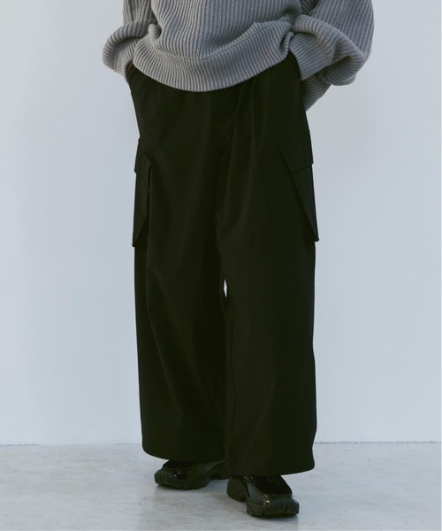 KUUUPY（クーピー）の「2way Ripple Wide Cargo Pants - 2wayリップルワイドカーゴパンツ（カーゴパンツ・メンズ・カーキ/グレー/ブラック・MEDIUM/LARGE/SMALL）」の8枚目の写真