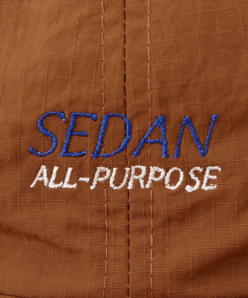 SEDAN ALL-PURPOSE(セダンオールパーパス)の「SEDAN ALL-PURPOSE | ナイロンキャンプキャップ MEN(キャップ・メンズ・オフホワイト/ブラウン/チャコール/ブラック・F)」の13枚目の写真