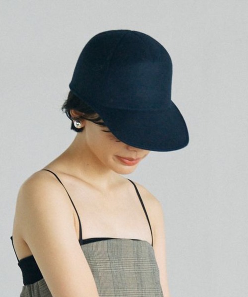 BABYLONE（バビロン）の「【BenelliMontacone】キャップ（キャップ・レディース・ネイビー/グレー・フリー）」の2枚目の写真