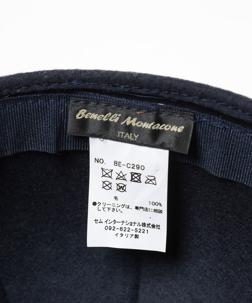 BABYLONE（バビロン）の「【BenelliMontacone】キャップ（キャップ・レディース・ネイビー/グレー・フリー）」の11枚目の写真